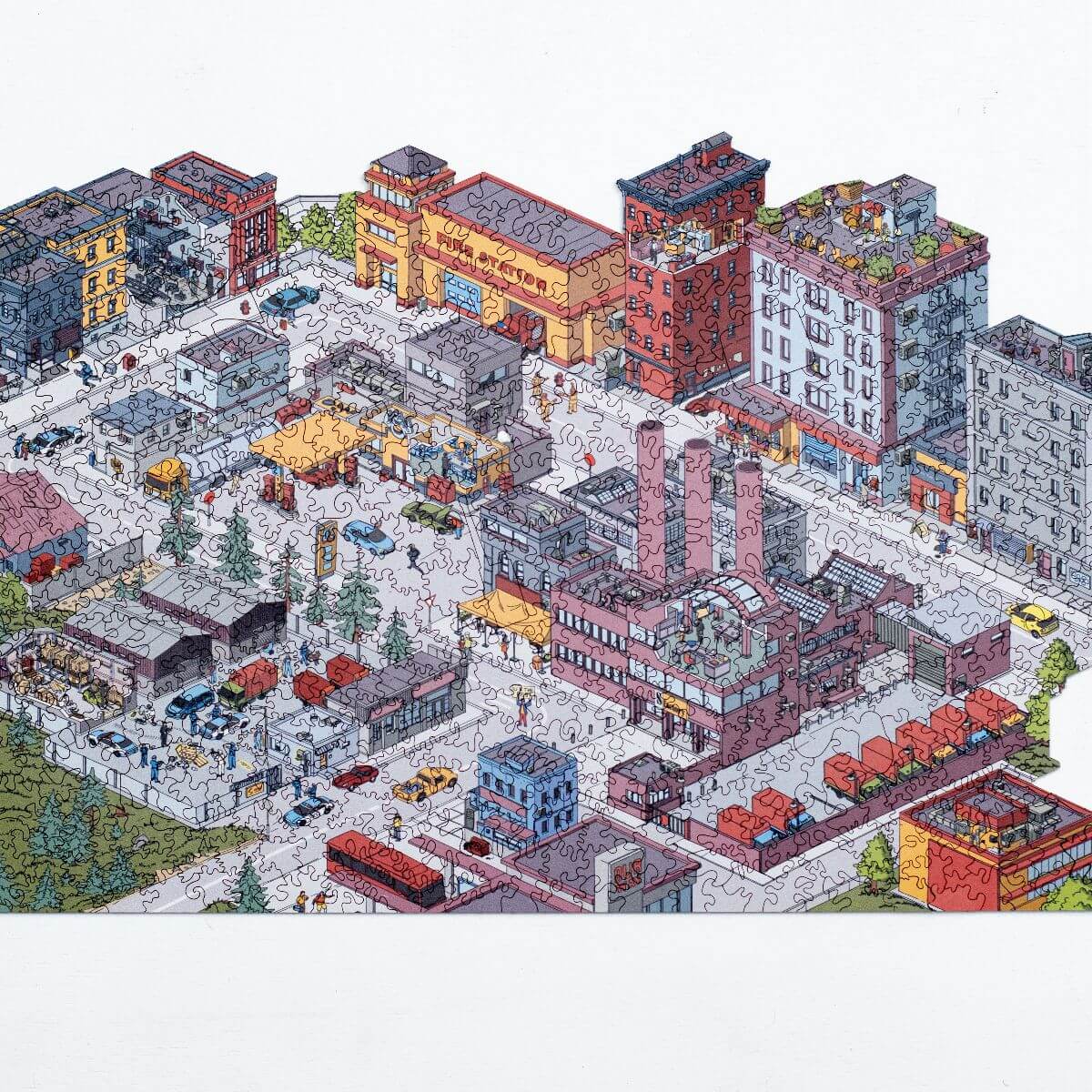 interactive puzzle quest Quatro City