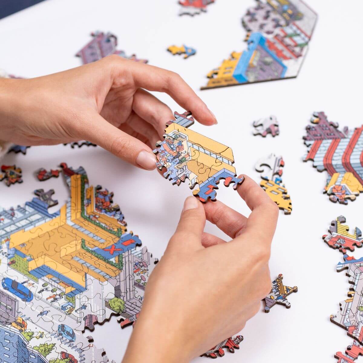 wooden brain puzzles for adults Quatro City